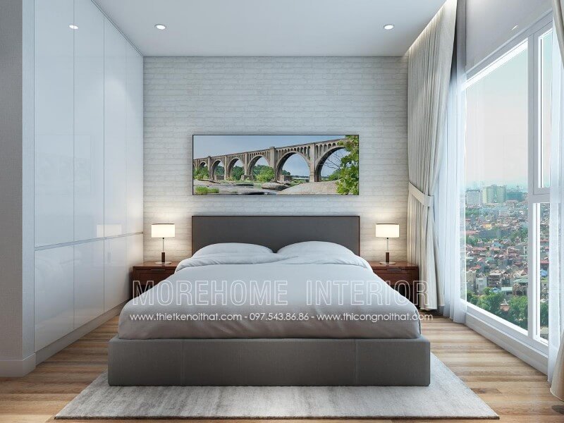 Giường ngủ chung cư hiện đại Giường ngủ chung cư hiện đại