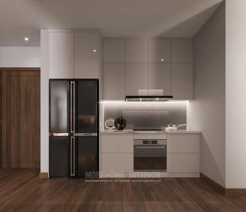 Thiết kế nội thất phòng bếp chung cư Thiết kế tủ bếp đẹp