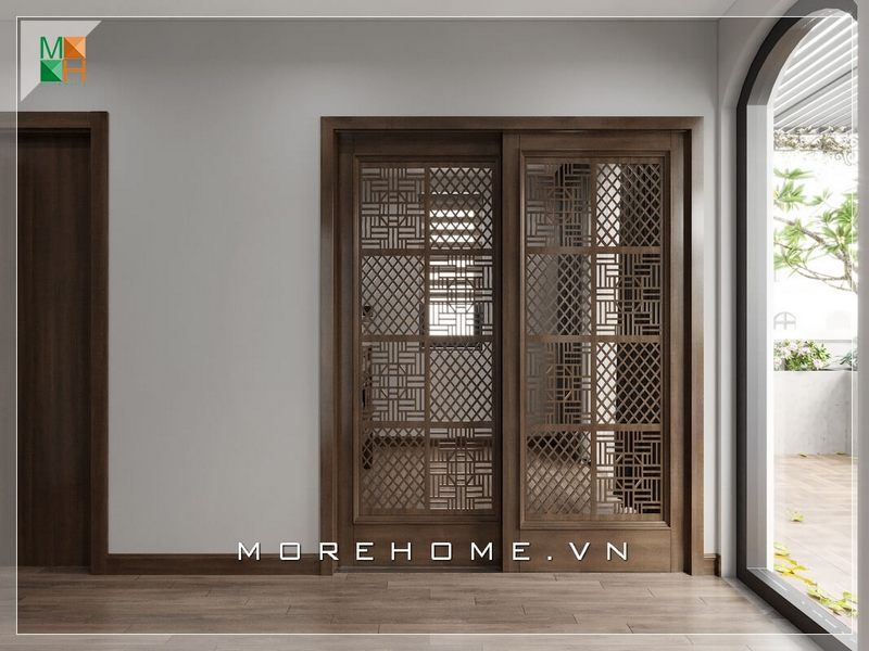 Thiết kế nhà phố cực đơn giản mà độc đáo 