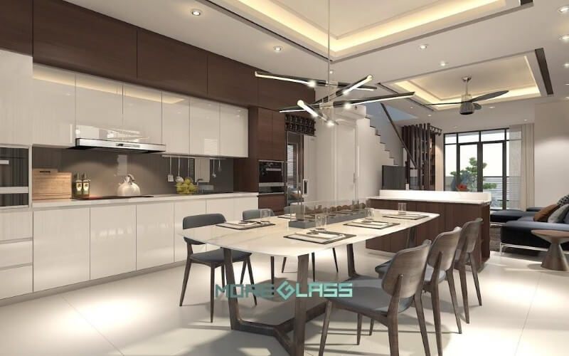 Cập nhật các thiết kế phòng bếp độc đáo tại Hà Nội - MoreHome