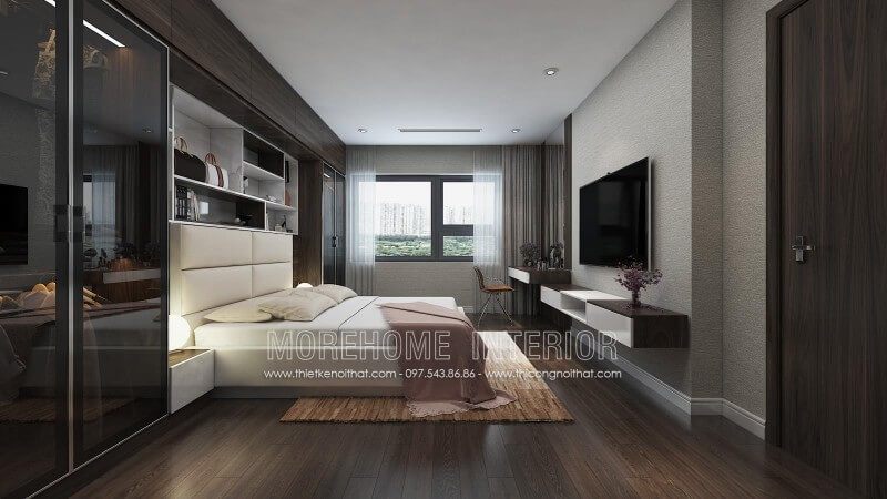 Tư vấn giường ngủ hiện đại gỗ công nghiệp cho các căn hộ chung cư cao cấp giường ngủ giá rẻi